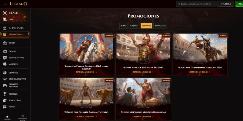 Promociones de legiano