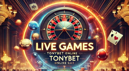 Juegos en vivo de TonyBet