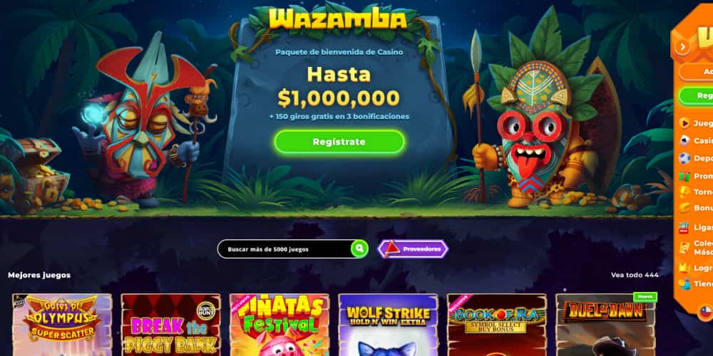 Wazamba casino software